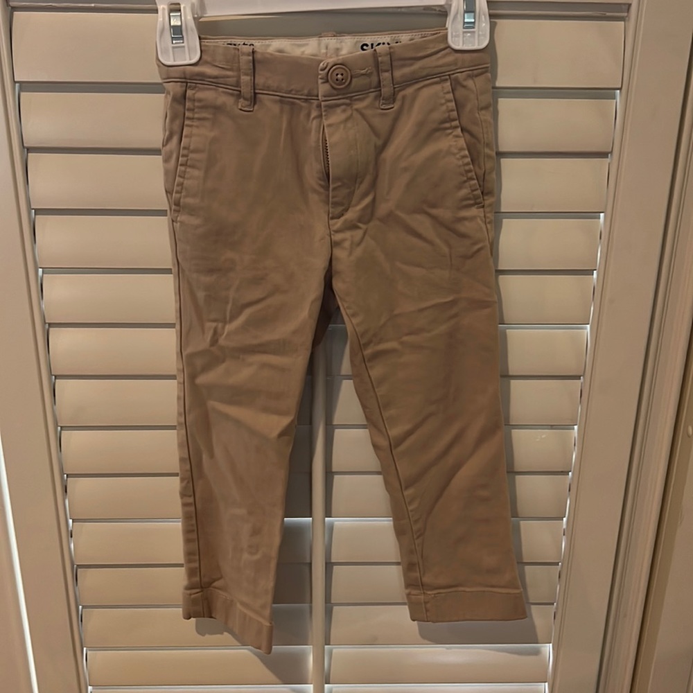Crewcuts chino pants. Khaki. Sz 3.